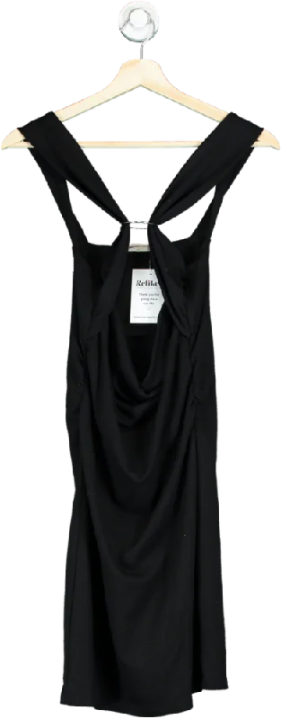 Modström Black Midi Dress UK XS