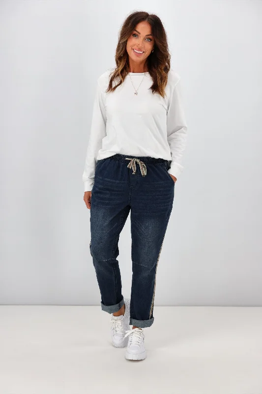 Betty Basics Zuri Denim Jogger Bay Blue